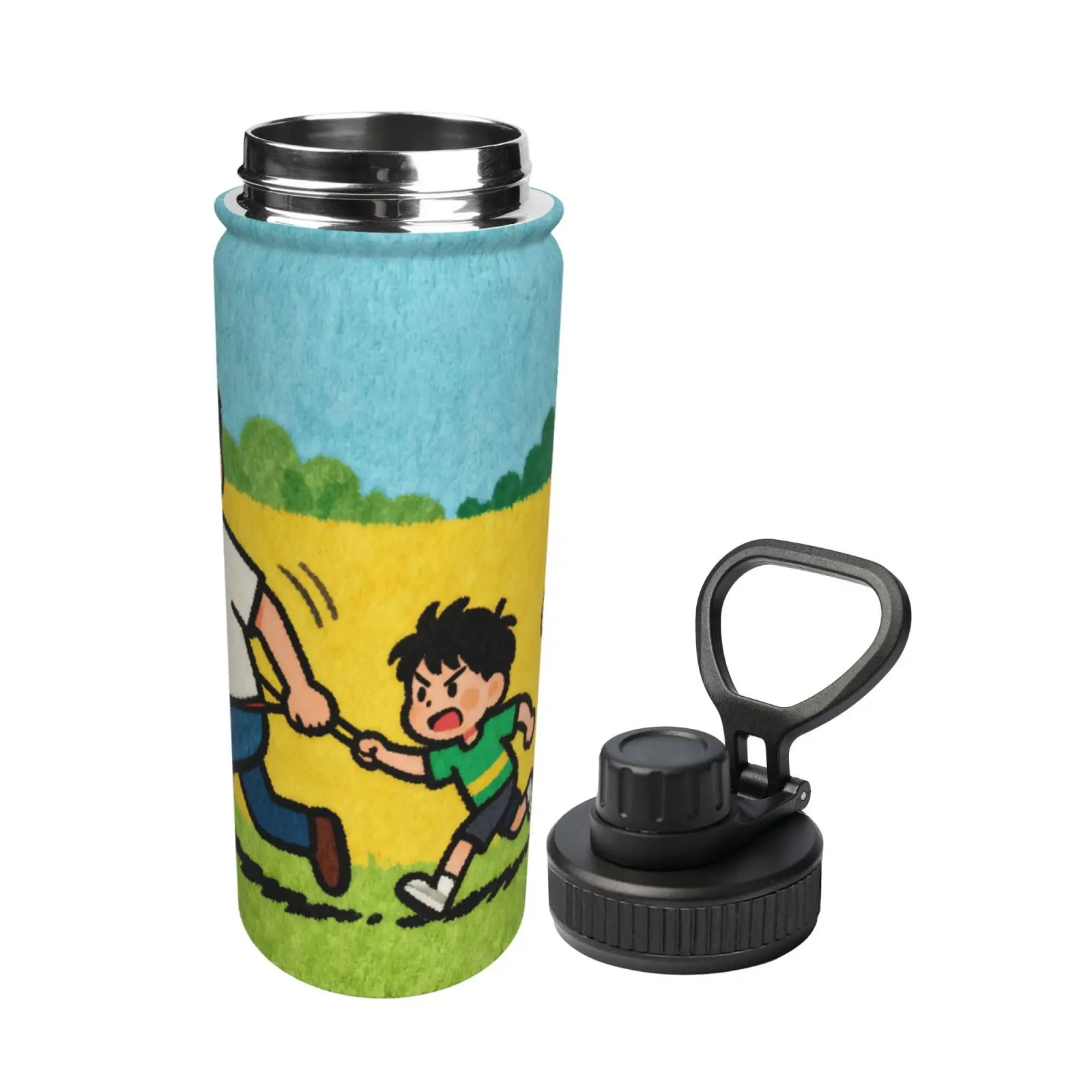 Aangepaste print met uw LOGO FOTO Naam TEKST Thermos Tumbler houdt koud/warm, metaal roestvrij staal, preworkout sportschool DIY geschenken