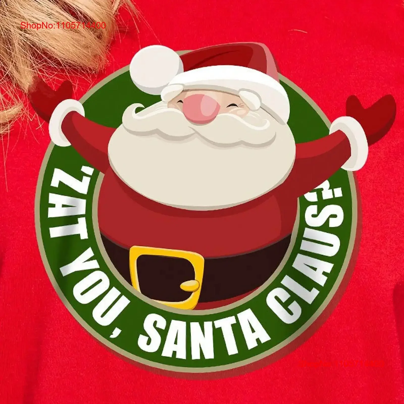 Silly Zat You Santa Claus T Shirt Christmas Holiday Louie Armstrong Song Inspired Fun Apparel vintage Washed Unisex Breathable
