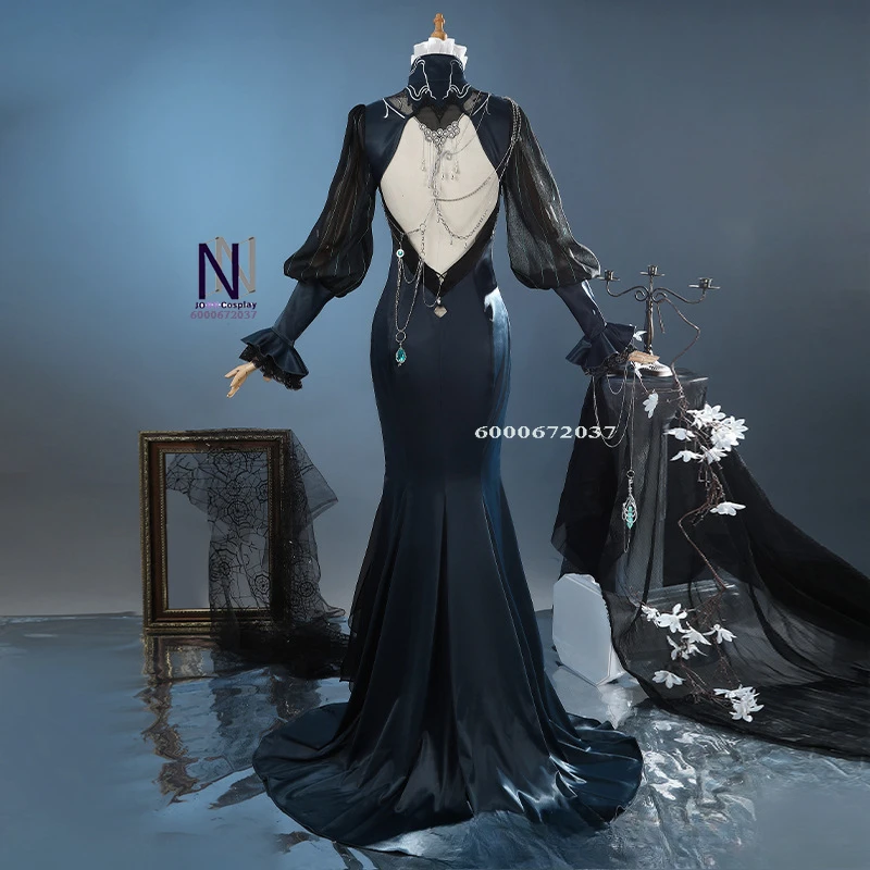black fantasy dress Dark Fantasy dress with corset main image 1