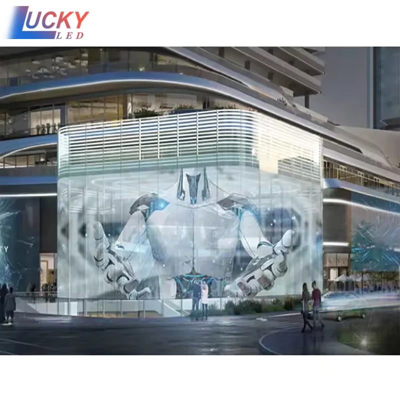 

Factory LED Transparent Display Screen for Video Advertising and Media Use with Competitive Pricing
