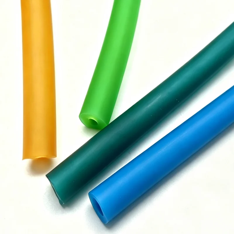 5M 3090 Blue Green Nature Dark Blue Latex Tube ID3 OD9mm Thickened High Elastic Rubber Tubing for Fitness Customized Supported