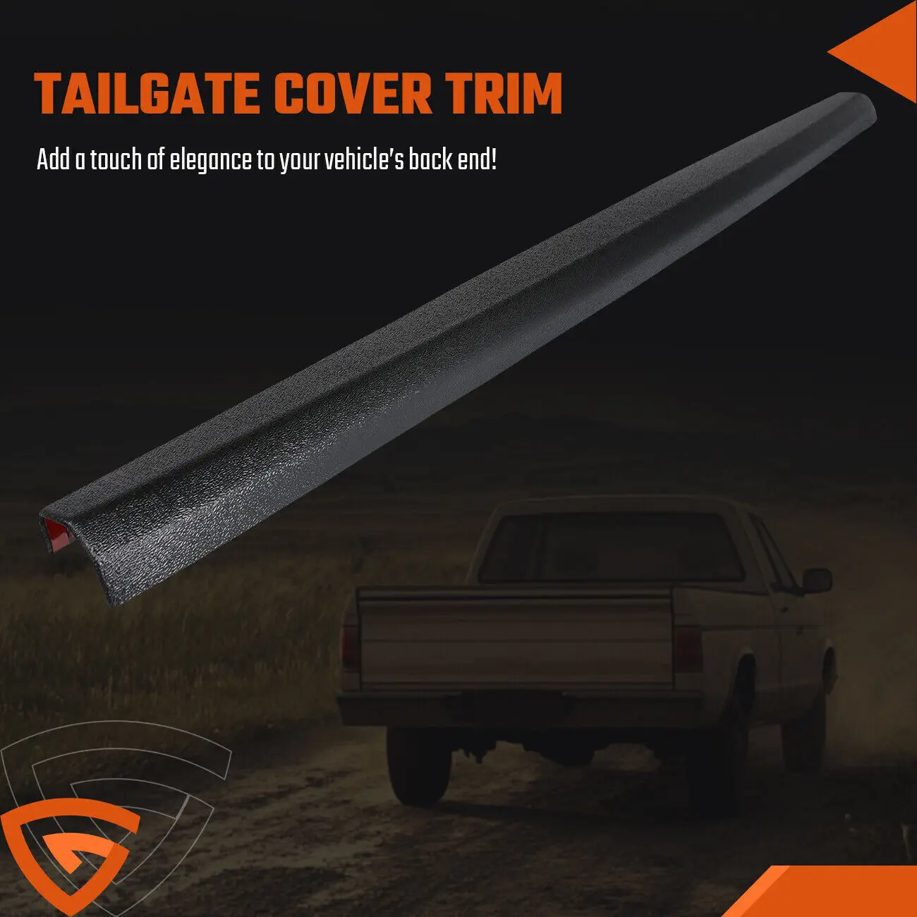 Para FORD RANGER T6 T7 T8 2012-2023 cubierta de puerta trasera protector de alerón trasero