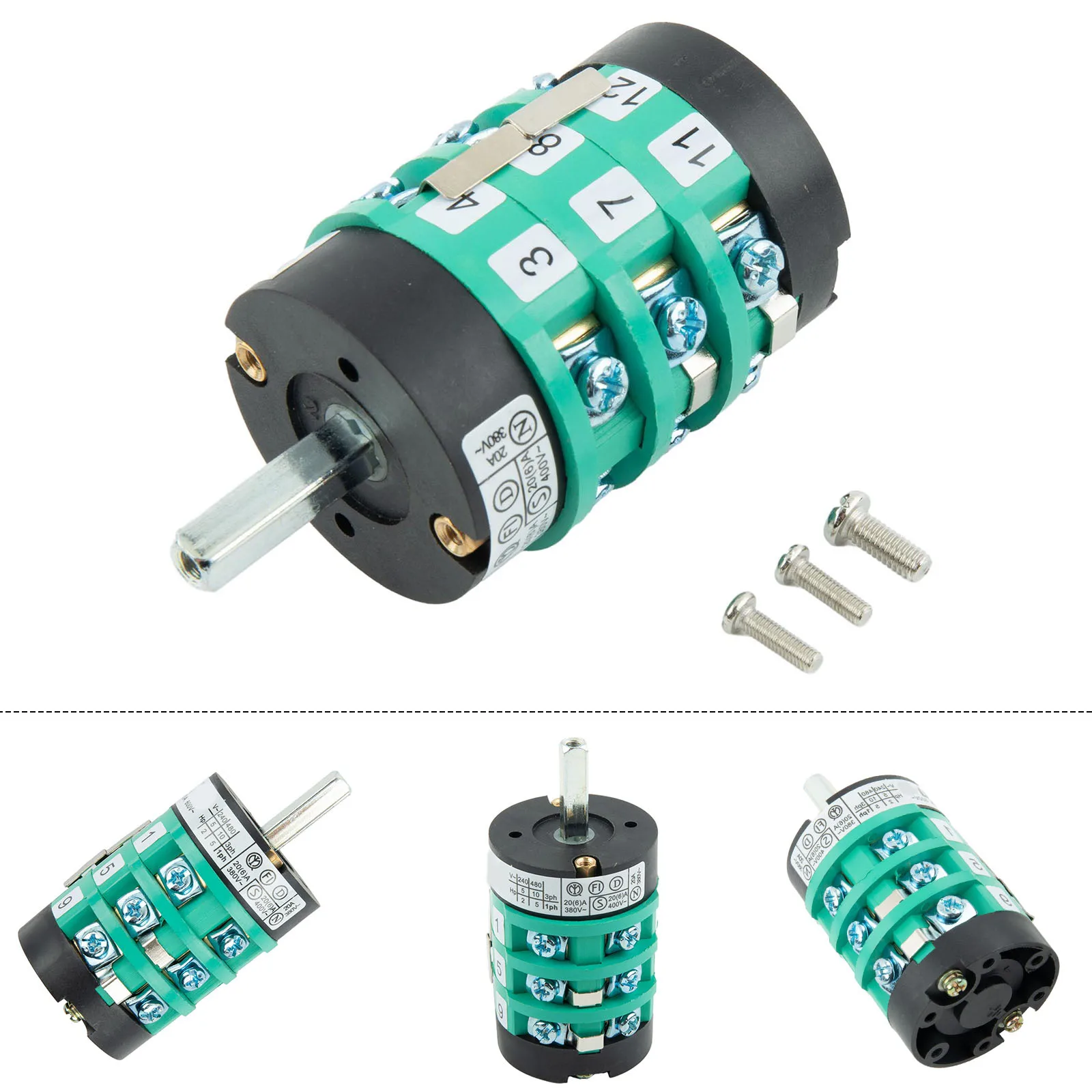 

For The Grilled Tire Machine Reverse Switch Ire Changer Switch Car Accessories ABS Forward Reverse Switch Motor Three-phase 380V