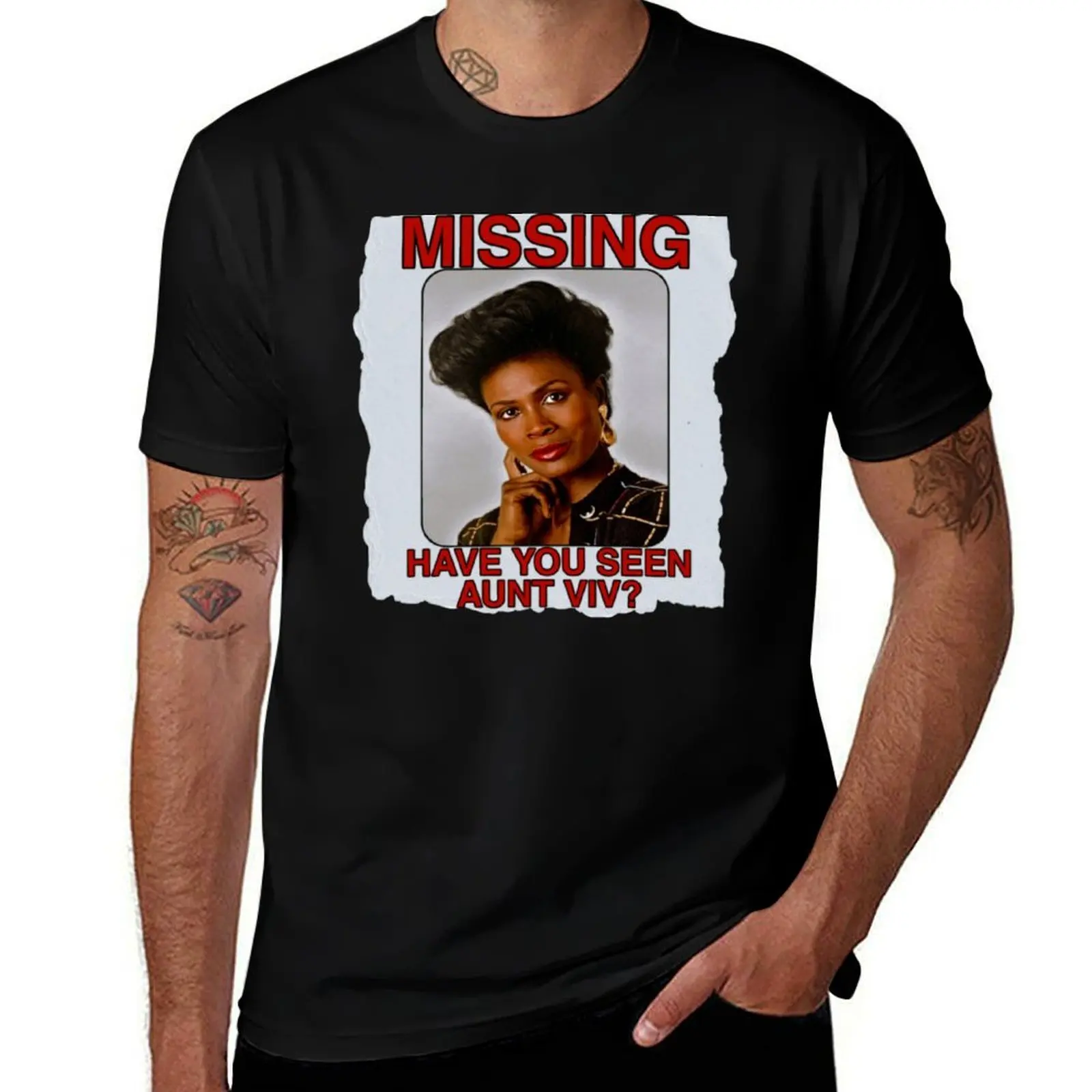 Fresh Prince- Aunt Viv T-Shirt Basic Comfort Fit for Men T-Shirt