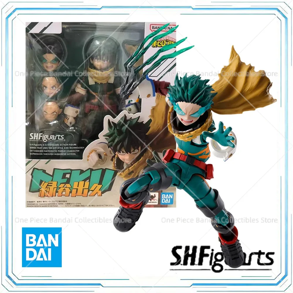 In Stock Bandai S.H.Figuarts SHF My Hero Academia deku Anime Action Fighter Finished Model Toy gift for Children kid
