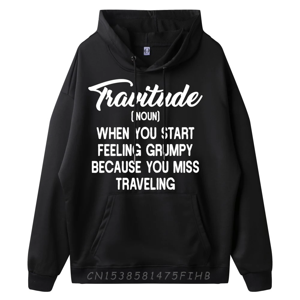 Travitude Definition World Travel Wanderlust Traveler Graphic Tee Polyester Adult Band Hoodies Creative