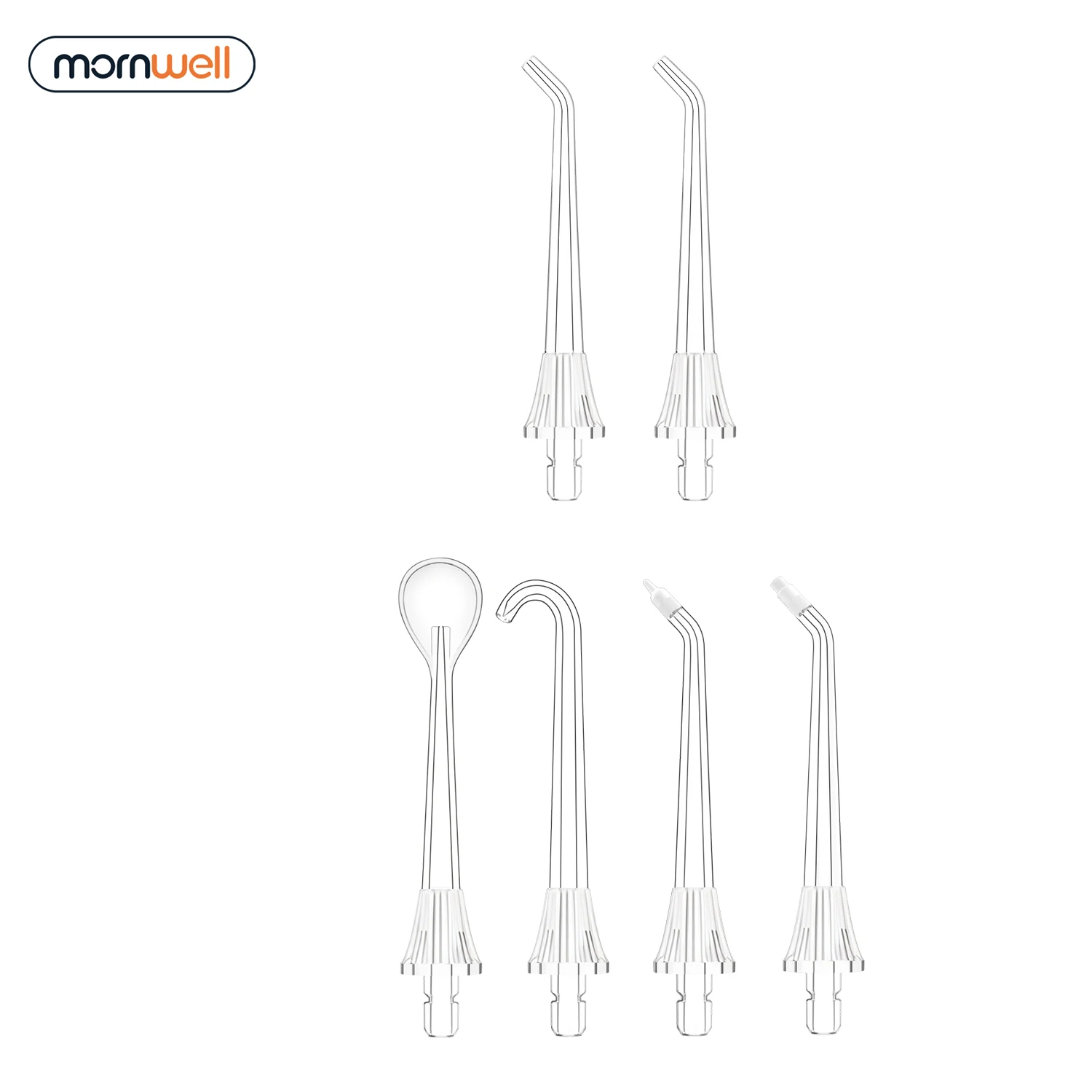 4  nozzles F5930 With Mornwell F18/D52/F29/F32/F38 Detal Water Flosser Oral Irrigator For Braces and Teeth Whitening