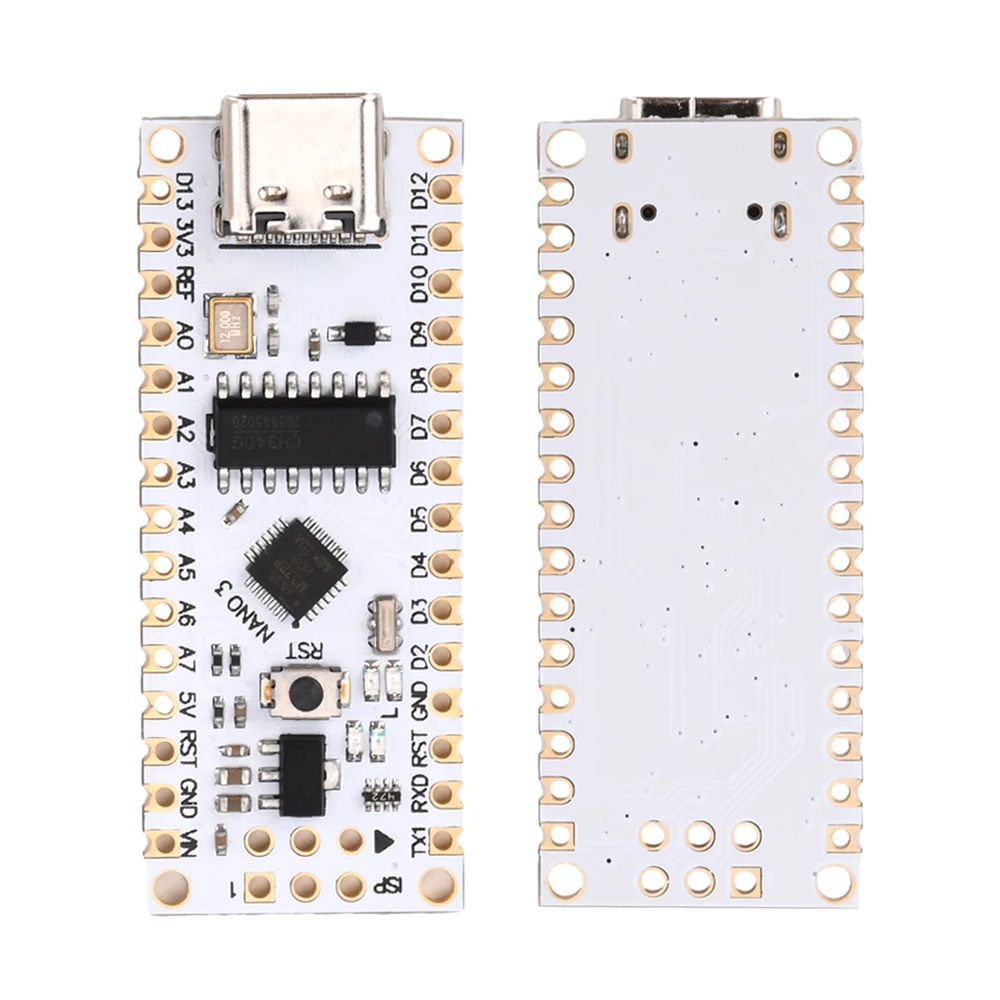 Type-C Nano V3.0 Atmega328P CH340G 5V-12V Development Board Micro-Controller Board for Arduino