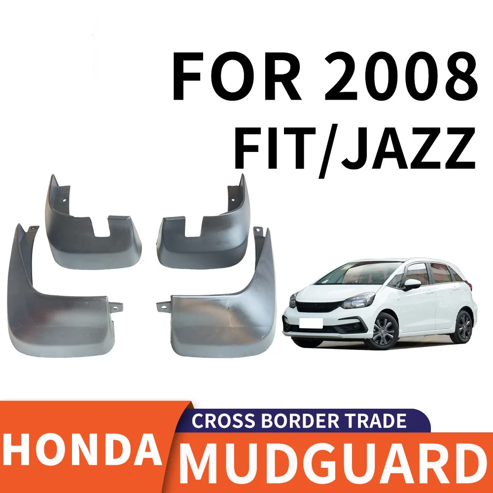 

For 2008 HONDA FIT/JAZZ mudguard Mudflaps Front Rear Flares Splash Guards Cover Car Accessoie