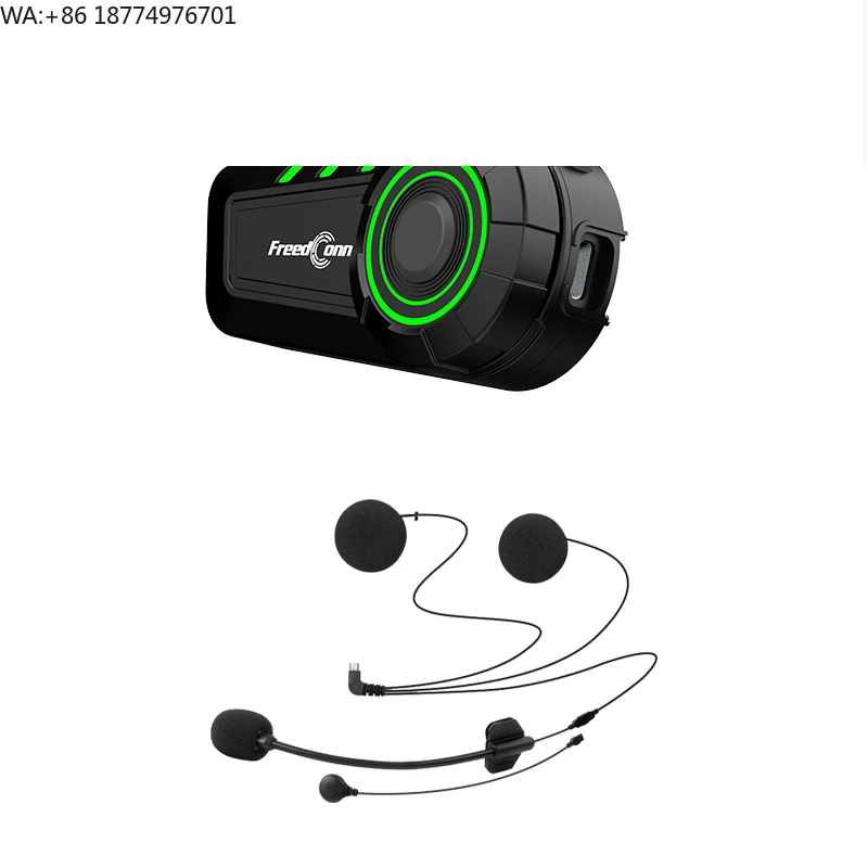 

Беспроводная Bluetooth-гарнитура KY для мотоциклетного шлема, водонепроницаемая по стандарту IP65