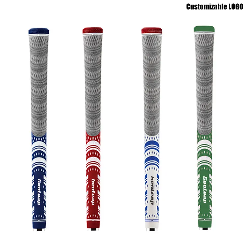 10pcs/lot golf grip multi-compound  rubber cord 4colors golf club grips Standard