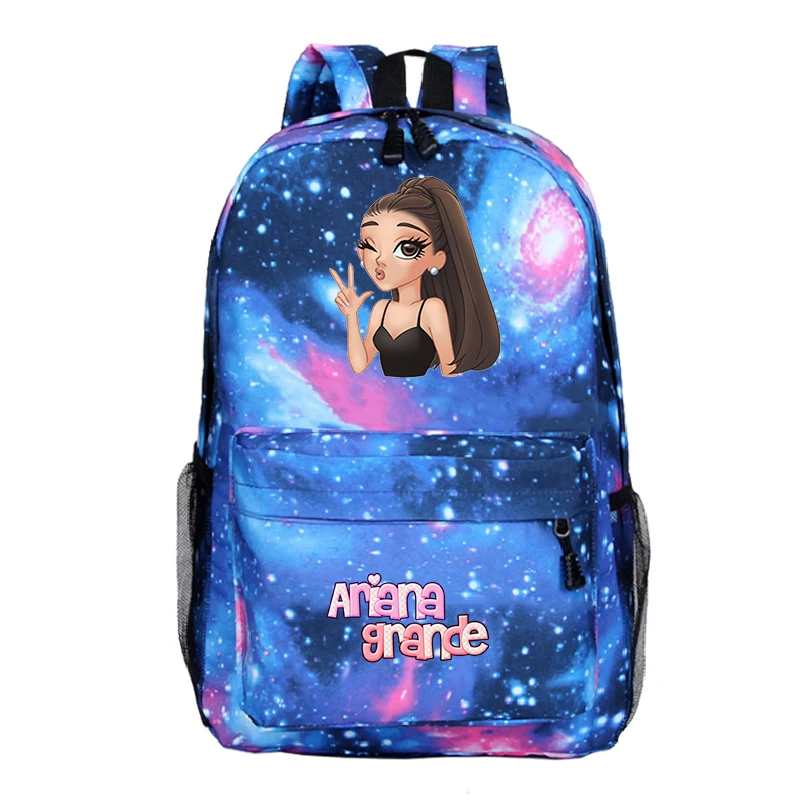 Mochilas Ariana Grande Backpack For Girls School Bag Bookbag Hiking Knapsack Travel Rucksack Thank U Next Girl School Backpacks