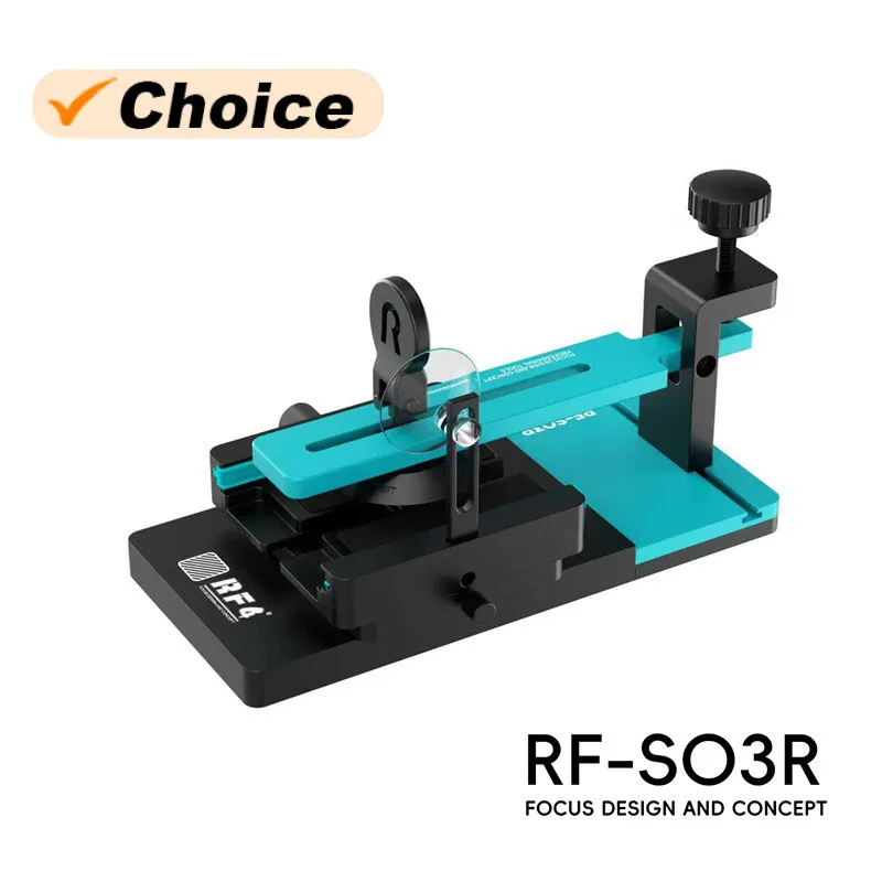 RF4 RF-SO3R Handy-Reparaturhalterung Leistungsstarke Vakuum-Saugklemme zur LCD-Bildschirm-Entfernung Verstellbare Breite Handy-Demontageständer