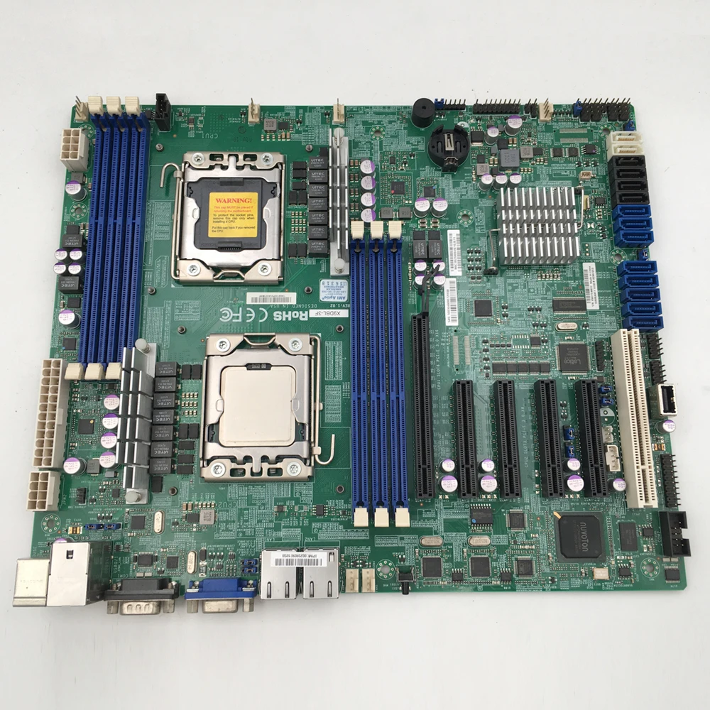 Для материнской платы Supermicro LGA1356 с поддержкой процессора E5-2400 V2 DDR3 встроенный IPMI 2,0 и KVM со специальной локальной сети X9DBL-3F