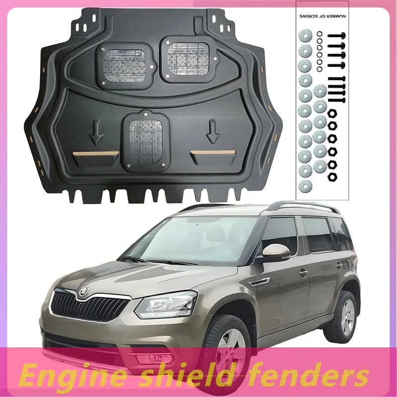 Engine Splash Guards Engine Shield 3D Printed Reinforced Design Anti Rust Perfect Fit For SKODA Yeti‌ 2014-2016 1.4T
