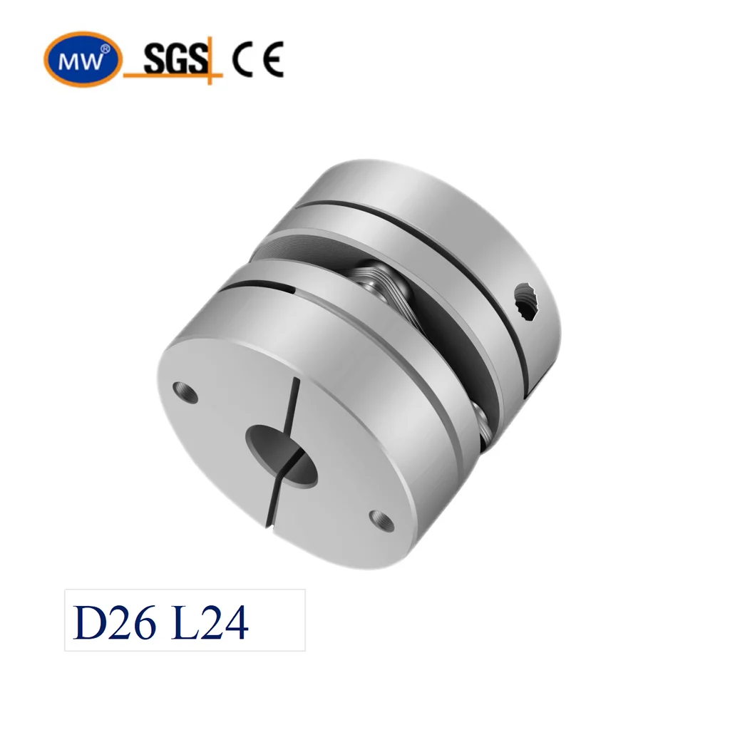 D26L24 Aluminum Alloy Single Diaphragm Flexible Coupling For Industrial Use