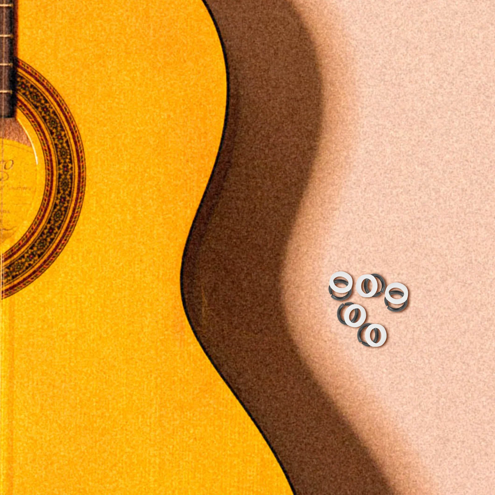 

Tuner Washer Portable Replaceable Tuning Peg Gasket Durable Small Washer For Guitar Spacer High Strength Guitar Accessory
