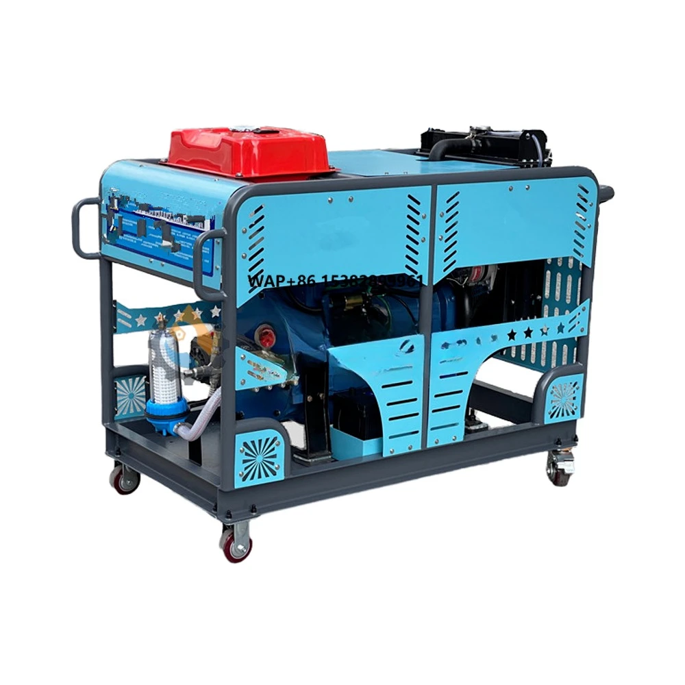 1000 bar High Pressure  Water Cleaner with Triplex Pump for Industrial Cleaning