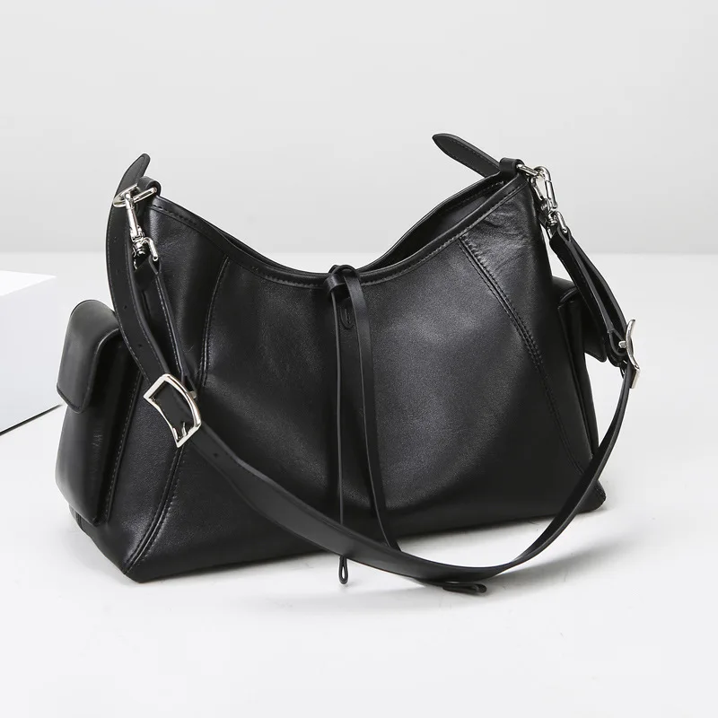 

Fashionable simple and high-end tote bag with large capacity versatile texture and elegant single-shoulder women's bags