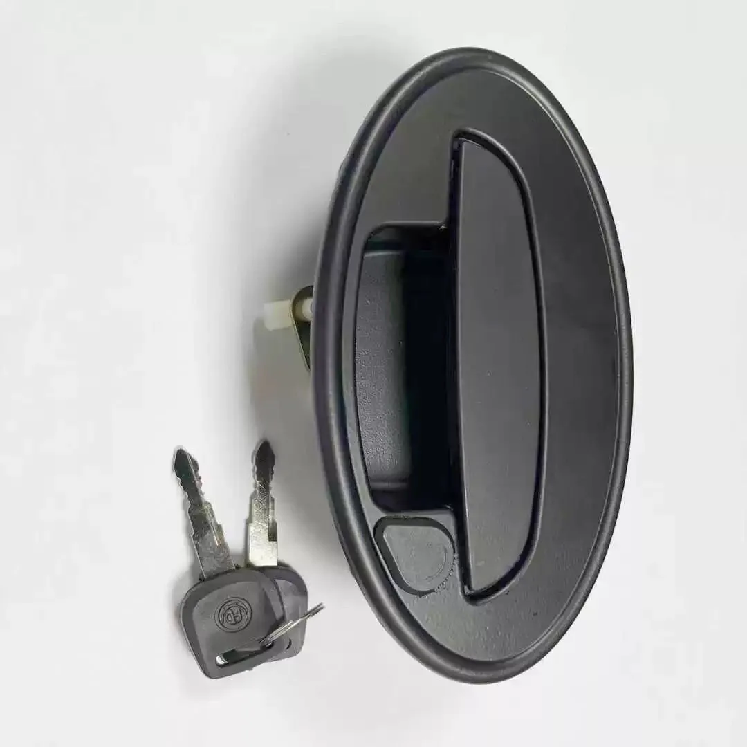 for The black 516B suitcase outer handle luggage compartment door lock is suitable for the side door lock in the bus and coach.
