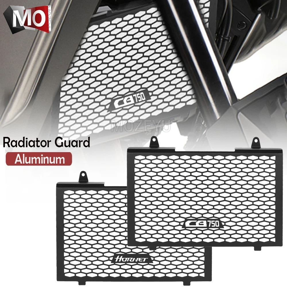 

For Honda CB750 CB 750 Hornet 2023 2024 2025 2026 Motorcycle Radiator Grille Guard Horn Cover Protector Foot SideStand Extension