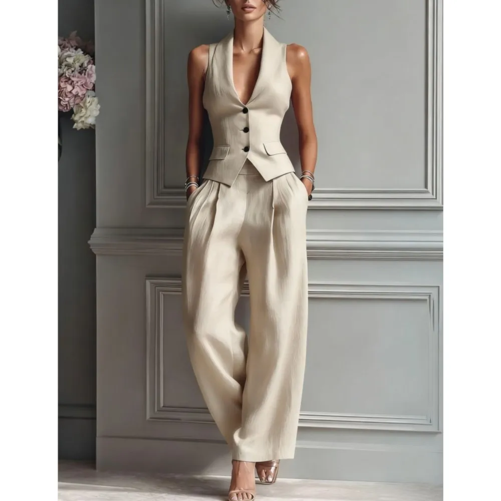 Thumbnail 3 - #34 Latest Wide Leg Pant Sets Offers