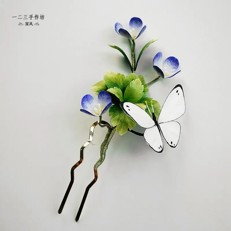 original-design-chinese-intangible-cultural-heritage-ronghua-butterfly-u-shaped-hairpin-chinese-style-hair-stick-for-women