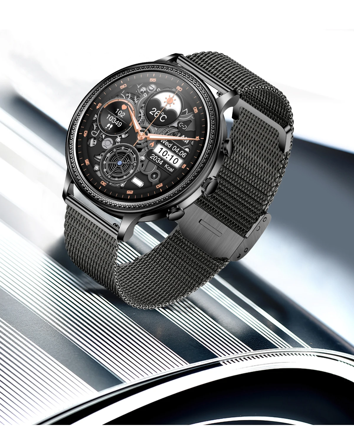 

New V60 Call 1.39 'Full Touch Fossil Men's and Women's Smart Watch Bluetooth Waterproof Sports Heart Rate Sleep Health Monitor