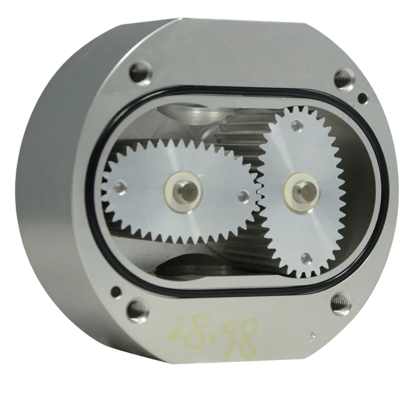 Positive Displacement Paint Flow Meter Automotive Paint Flow Meter Micro Oval Gear Flow Meter