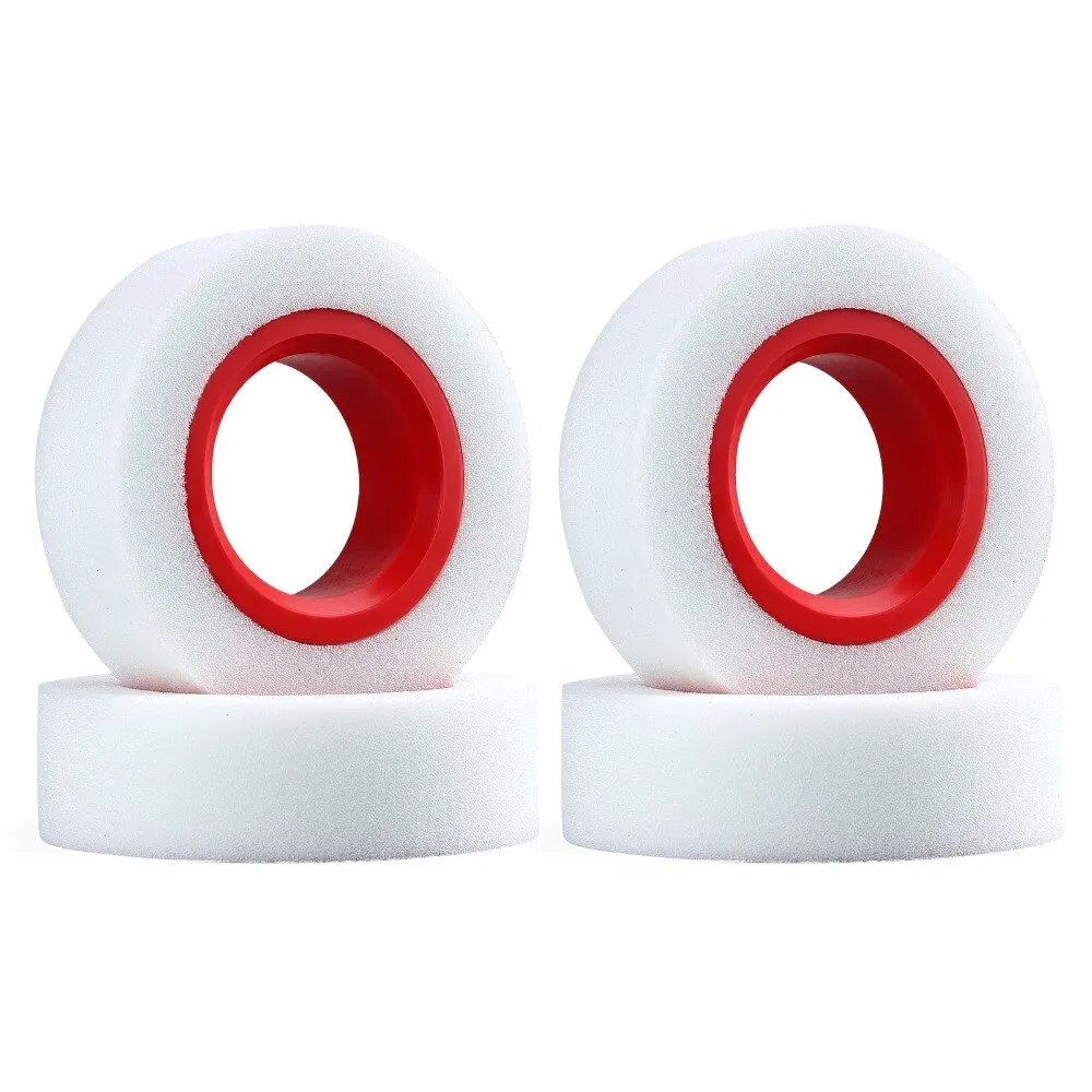 1.9 inch Sponge Liner 2PCS/4PCS Soft Sponge&TPE Dual Stage Foam Fit for 1/10 RC Crawler Car TRX4 TRX6 Axial SCX10 90046
