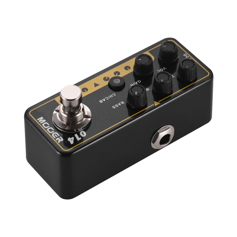 

Mooer Multi Effect Guitar Pedal 014 Taxidea Taxus Effect Digital Preamp Electric Guitars Synthesizer Music Accessories Effector