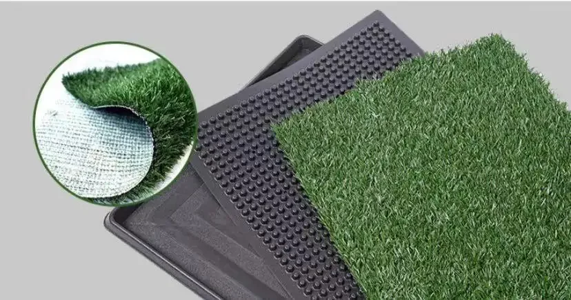 Puppy Pee Potty Pad Artificial Grass Patch Indoor Outdoor  Dog Toilet Large Size