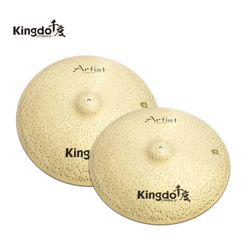 

2023 Hot Sale Supplier B20 High Quality 20 Inch Dark Ride Cymbal Series Kit Brass Multi Size Drum Set Dark Cymbals Set