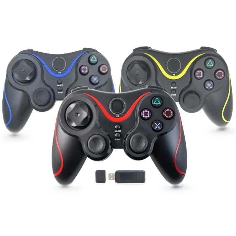 

P3 Wireless 2.4G Game Controller for PC, P3 Console, Dual Vibration with Receiver