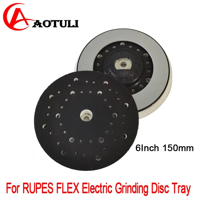 Grinding Disc Tray Sprocket 6Inch 150mm For RUPES FLEX Electric  Wheel Polishing Adhesive Sandpaper Chuck Grinder Suction Cup