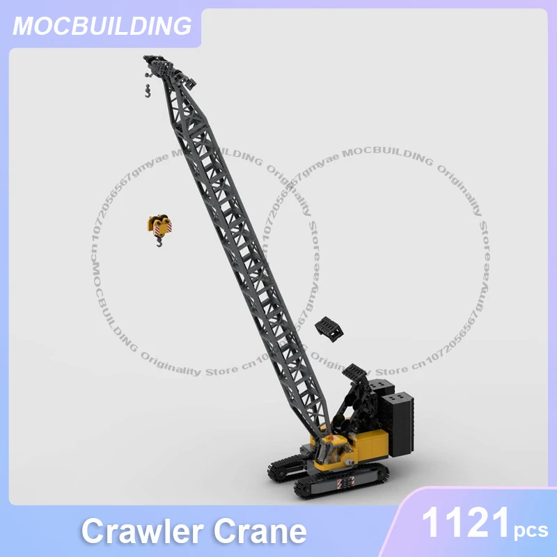 

Crawler Crane MOC Building Blocks DIY Assemble Bricks Model City Construction Collection Creative Display Toys Gifts 1121PCS