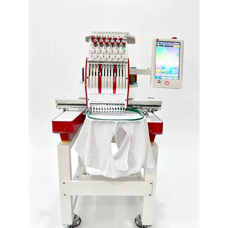 Automatic Pattern Memory Embroidery Machine Repeat Stitching Industrial Embroidery Device Customized
