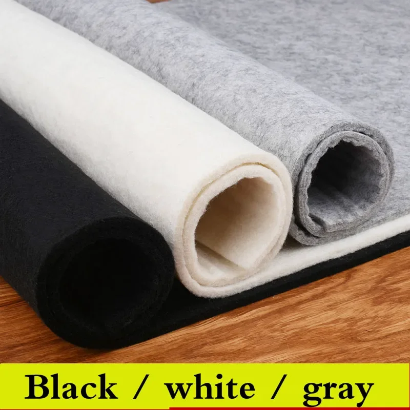 Chinese Calligraphy Felt Pad Ink Painting Special Fiber Felt Pad for Beginner 5mm Thick Washable Fiber Table Mat Peinture Feutre