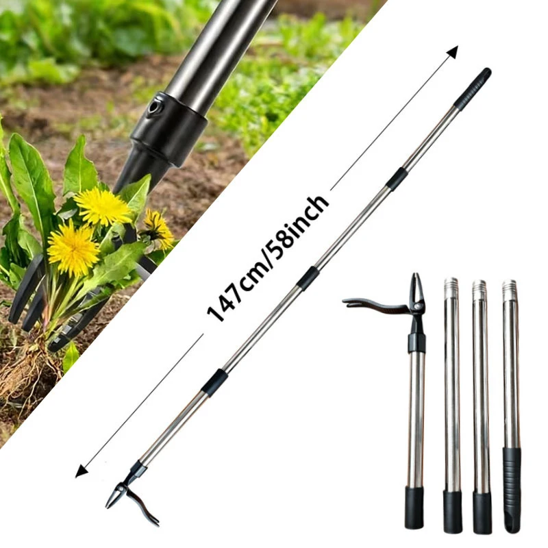 Specialized standing weeder for removing weeds, no need to bend over, root remover, garden tool, grass cutter