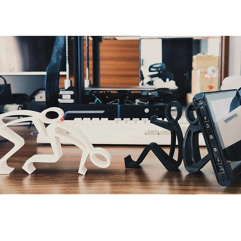 วงเล็บสร้างสรรค์การพิมพ์ 3 มิติ บุคลิกภาพเฉพาะไม่ชนวรรณกรรมและหนังสือแท็บเล็ตคอมพิวเตอร์ศิลปะ ขาตั้งเกมวงเล็บสวิตช์