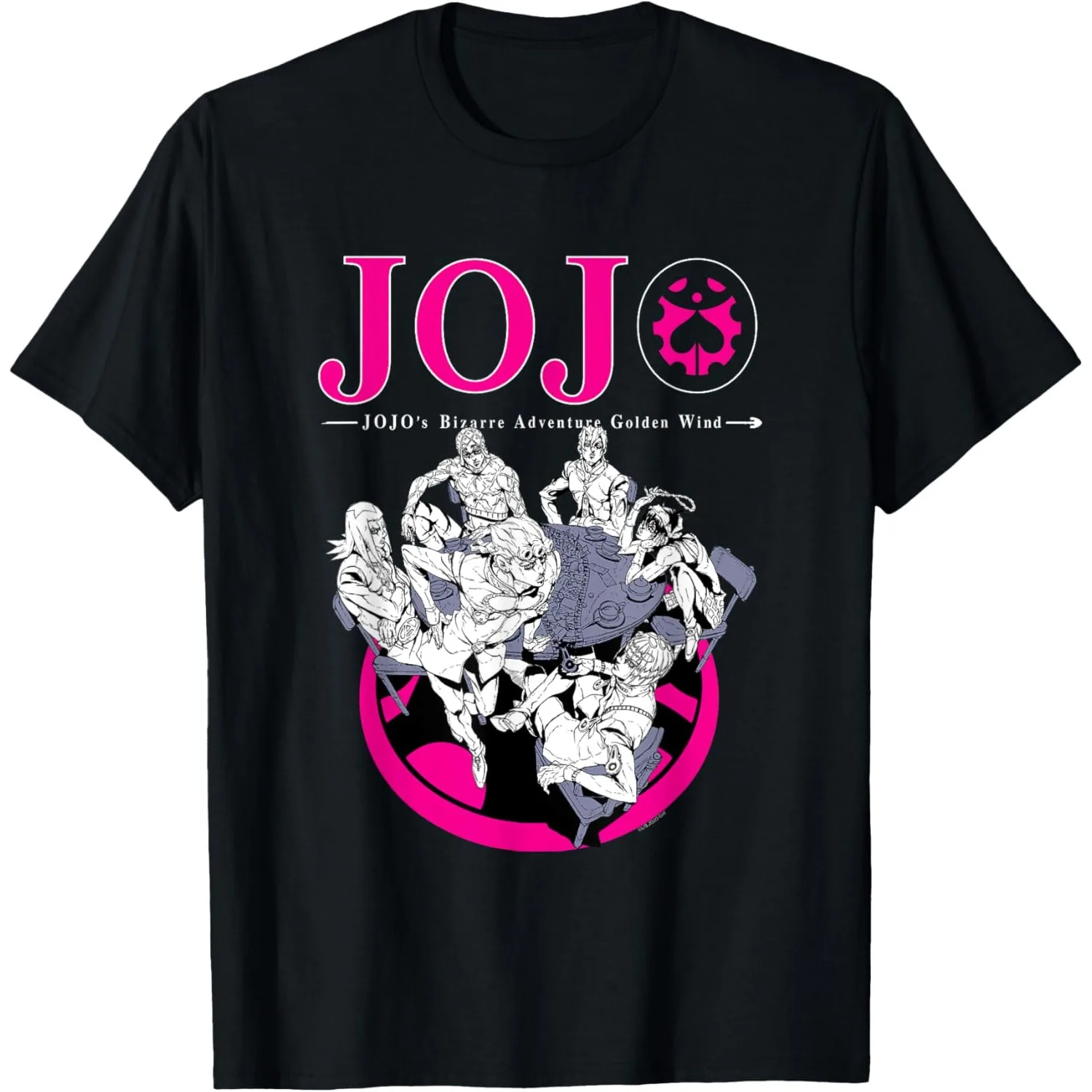JoJo's Bizarre Adventure Good Grief Jotaro Yare Yare Daze T-Shirt Summer Men 100% Cotton Top Oversized Loose Breathable T Shirts
