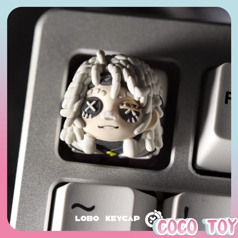Identity V Perfumer Gardener Seer Mercenary Prisoner Resin Keycap Custom Anime Mechanical Keyboard Keycap Birthday Gift In Stock