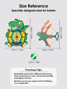 Montessori Melempar Olahraga Katapel Target Bola Lengket Papan Dart Permainan Papan Basket Mainan Permainan Luar Ruangan Anak-anak Pendidikan 10 game target penjualan terbaik - №