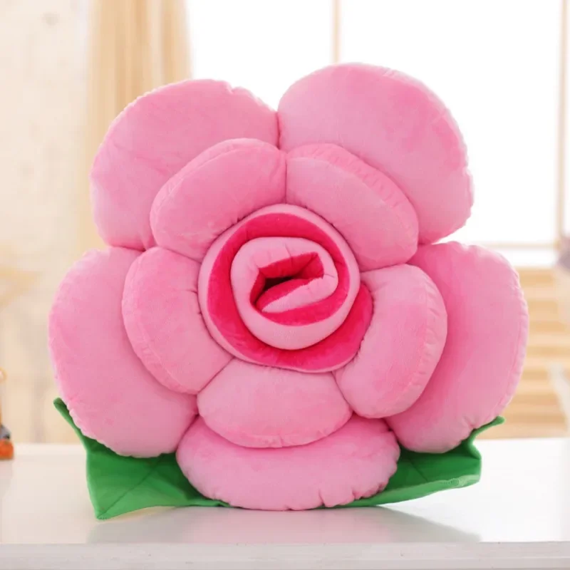 Cuscino rosa, cuscino giocattolo in peluche rosa, cuscino del sedile, cuscini regalo di San Valentino per ragazza per cuscino da pavimento della camera da letto