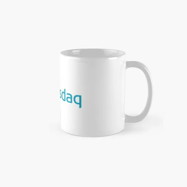 Nasdaq Essential T Shirt Classic  Mug Drinkware Design Photo Coffee Cup Image Simple Gifts Picture Printed Handle Round Tea