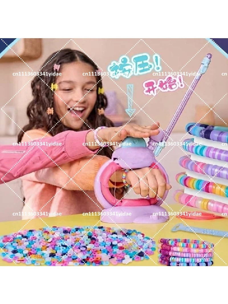 Bead Knitting Machine Creative Bracelet Maker DIY Craft Tool for Kids
