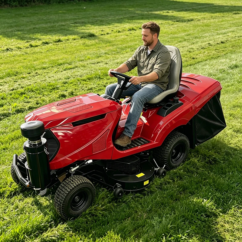 Sports Field Lawn Mower Ride On 50 Inch Deck Electric For Stadium Athletic Field Mowing Customized Commercial Riding Lawn Mower