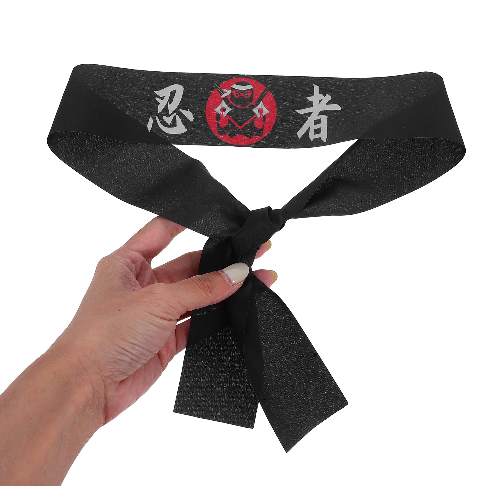 

2pcs Japanese Headband Breathable Sweatband Chef Karate Accessories Decorative Reusable Portable Head Band For Yoga Running