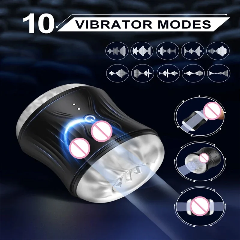 ของเล่นAnalสําหรับชายปากMasturbator Ejaculation Delay Men 'S Sex Toysถุงมือช่องคลอดปั๊มBig Dildo VagineสําหรับMan 2024 ของเล่น