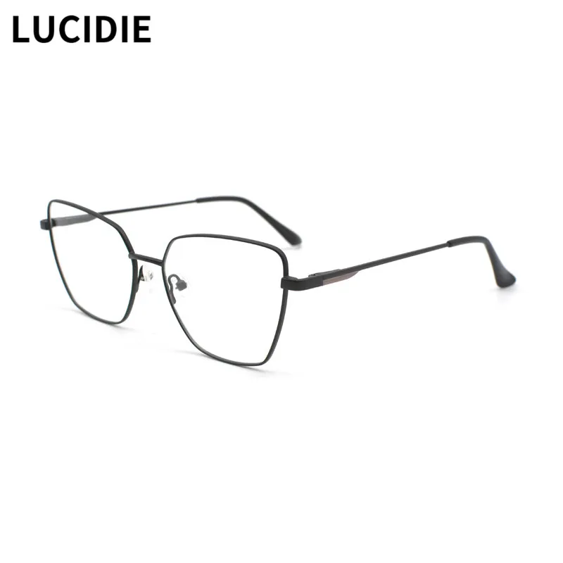 

LUCIDIE Metal Fashion Classic Glasses Frame Vintage Optical Eyewear for Women Men 2022 NEW Myopia Spectacles Eyeglasses YC-33015